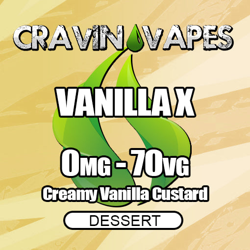 Cravin Vapes Vanilla X
