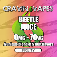 Cravin Vapes Beetle Juice Licensed E Liquid Manufacturing Cravin Vapes Beetle Juice Licensed E Liquid Manufacturing