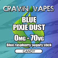 pixie dust vape juice Cravin Vapes Blue Pixie Dust – Licensed E Liquid Manufacturing