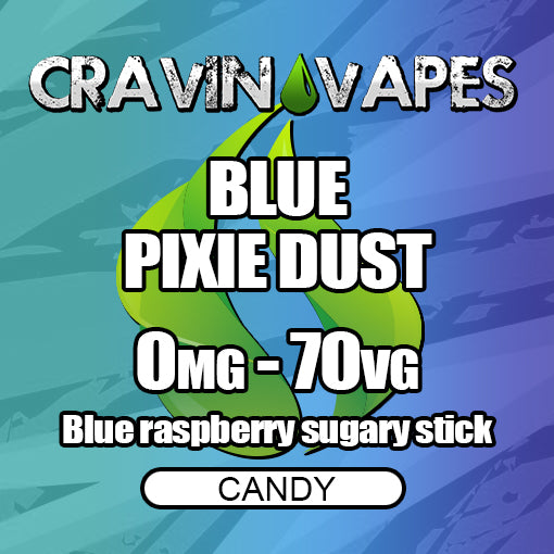 Cravin Vapes Blue Pixie Dust Licensed E Liquid Manufacturing Cravin Vapes Blue Pixie Dust Licensed E Liquid Manufacturing