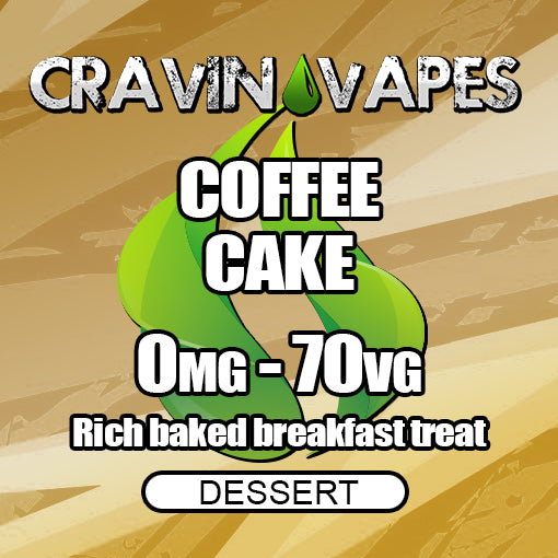 Cravin Vapes Coffee Cake