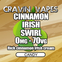 Cravin Vapes Cinnamon Irish Swirl