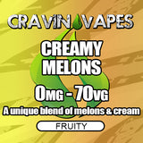 Cravin Vapes Creamy Melons