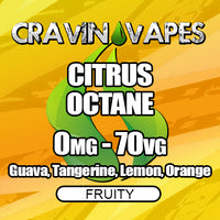 octane vape juice Cravin Vapes Citrus Octane – Licensed E Liquid Manufacturing