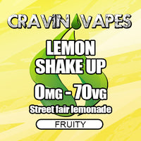Cravin Vapes Lemon Shake Up