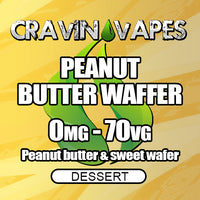 Cravin Vapes Peanut Butter Wafer