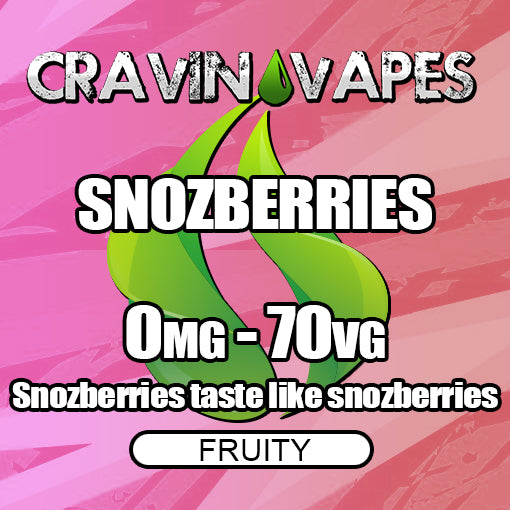 Cravin Vapes Snozberries