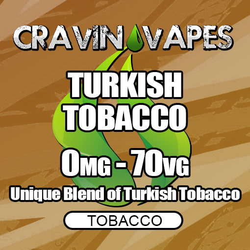 Cravin Vapes Turkish Tobacco