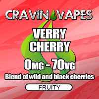 Cravin Vapes Verry Cherry